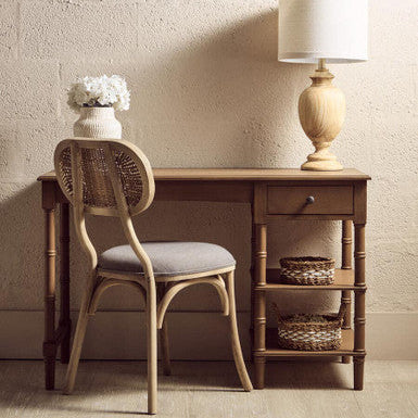 Grey Wash Elm Wood Dining Chair | Cebu