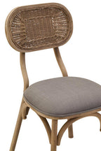 Grey Wash Elm Wood Dining Chair | Cebu