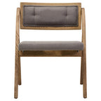 Grey Wash Elm Wood Folding Chair | Cebu