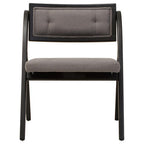 Grey and Black Elm Wood Folding Chair | Cebu