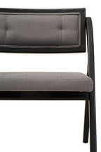 Grey and Black Elm Wood Folding Chair | Cebu