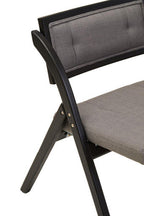 Grey and Black Elm Wood Folding Chair | Cebu