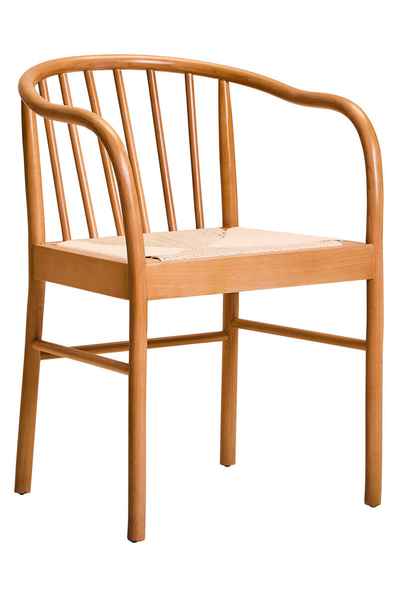 Natural Rope and Beech Wood Chair | Cebu