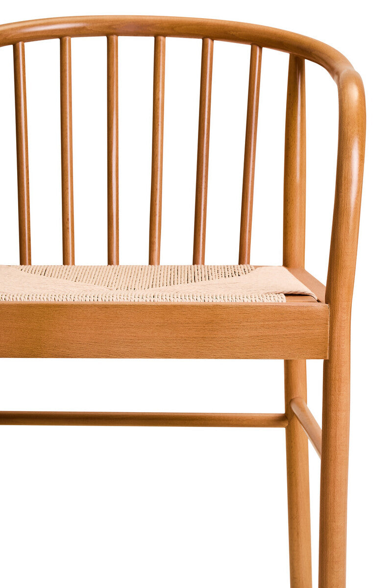 Natural Rope and Beech Wood Chair | Cebu