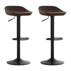 Set of Two Mocha Bar Stools | Dalston