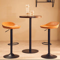 Set of Two Camel Bar Stools | Dalston