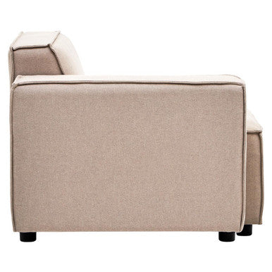 Natural Fabric Left Arm Modular Sofas | Toulouse