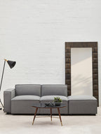 Grey Fabric Armless Modular Sofas | Toulouse
