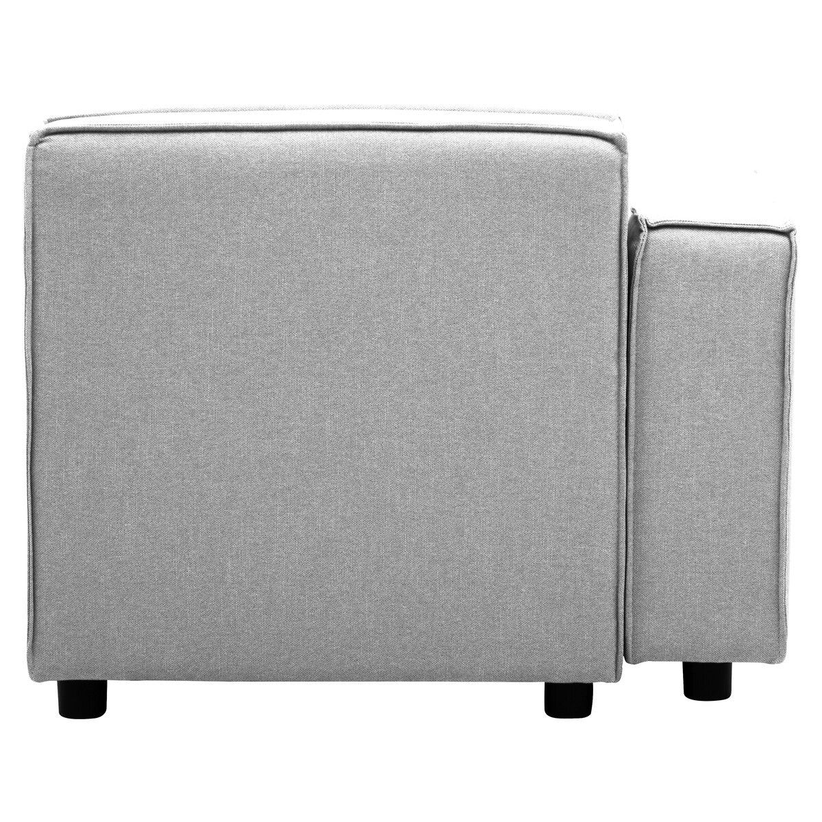 Grey Fabric Left Arm Modular Sofas, Toulouse