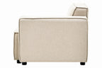 Cream Fabric Right Arm Modular Sofas | Toulouse