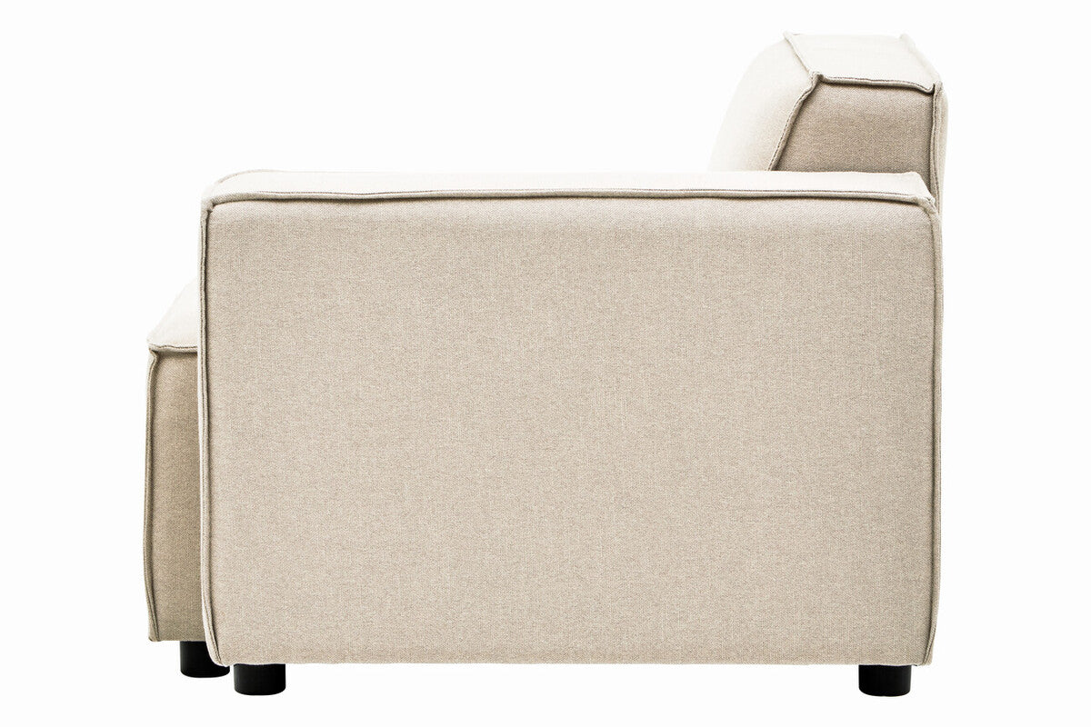 Cream Fabric Right Arm Modular Sofas | Toulouse