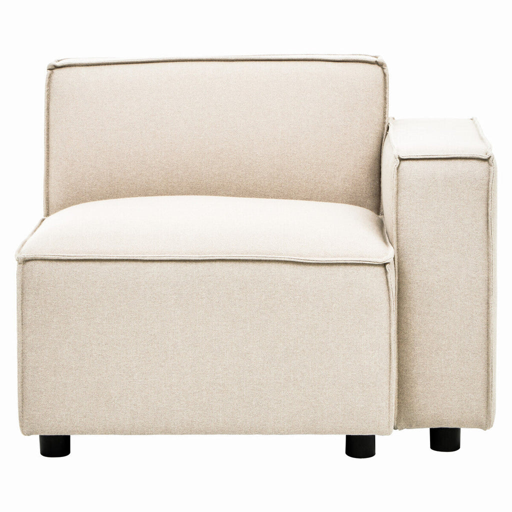 Cream Fabric Right Arm Modular Sofas | Toulouse