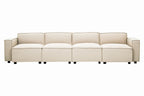 Cream Fabric Right Arm Modular Sofas | Toulouse