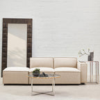 Cream Fabric Right Arm Modular Sofas | Toulouse