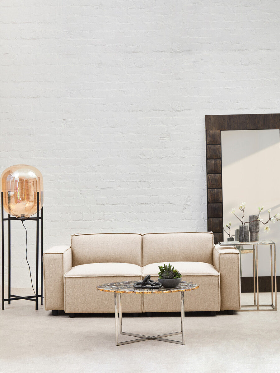 Cream Fabric Right Arm Modular Sofas | Toulouse