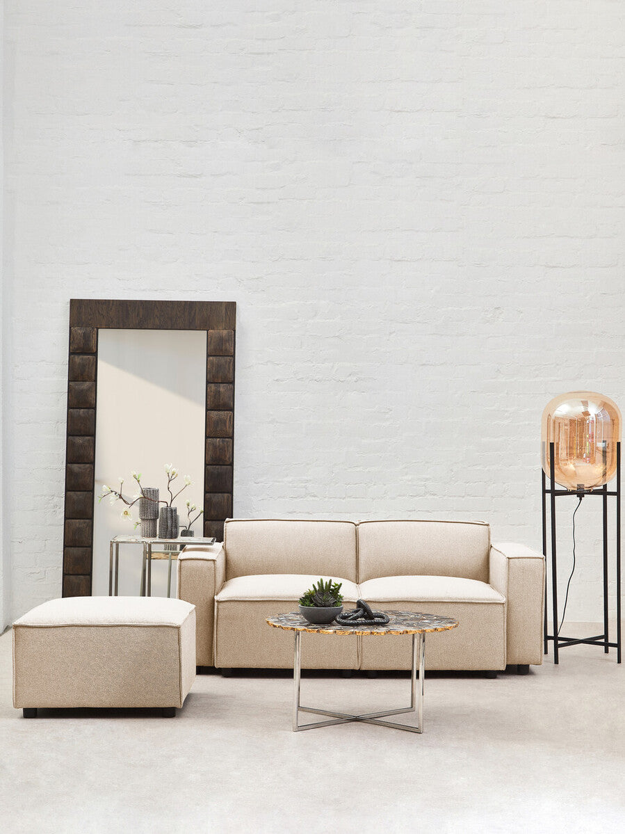 Cream Fabric Right Arm Modular Sofas | Toulouse
