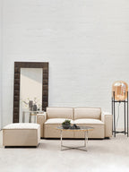 Cream Fabric Right Arm Modular Sofas | Toulouse