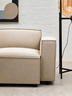 Cream Fabric Right Arm Modular Sofas | Toulouse