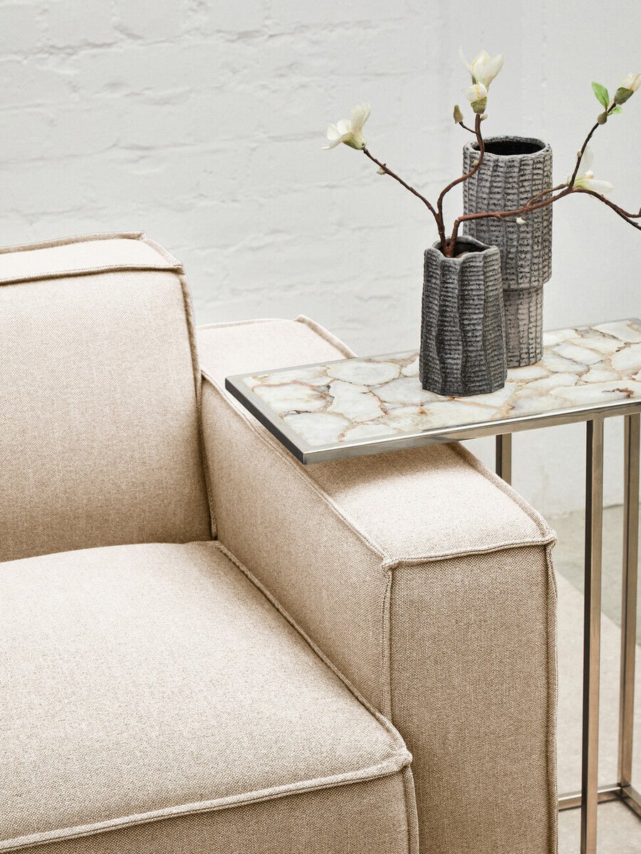 Cream Fabric Right Arm Modular Sofas | Toulouse