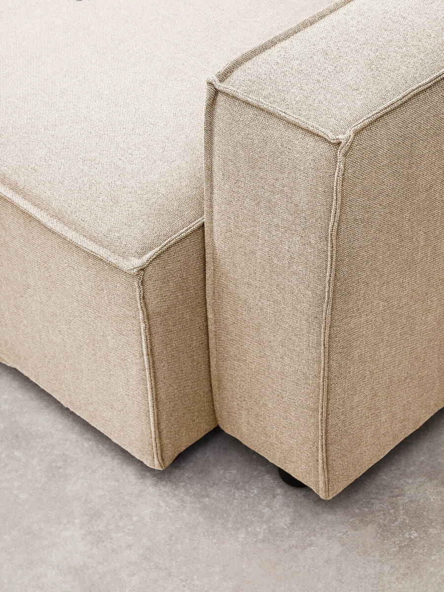 Cream Fabric Right Arm Modular Sofas | Toulouse
