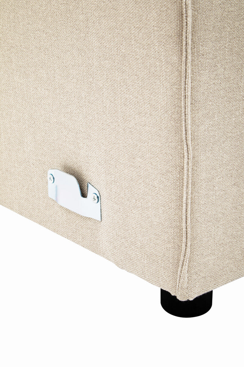 Cream Fabric Right Arm Modular Sofas | Toulouse