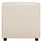 Cream Fabric Armless Modular Sofas | Toulouse