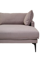 3 Seater Grey Right Chaise Sofa | Comfee