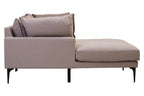3 Seater Grey Left Chaise Sofa | Comfee
