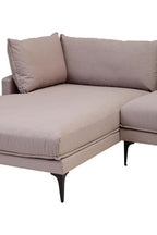 3 Seater Grey Left Chaise Sofa | Comfee