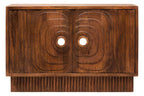 Two Door Mango Wood Carved Sideboard | Sangar