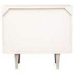 Two Door Greywash Carved Mango Wood Sideboard | Satna
