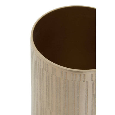 Champagne Finish Bathroom Jar | Allegra