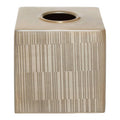 Champagne Finish Tissue Box | Allegra