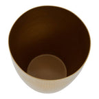 Gold Finish Waste Bin | Allegra