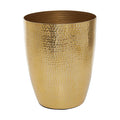 Gold Finish Waste Bin | Allegra