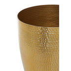 Gold Finish Waste Bin | Allegra