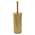 Gold Finish Toilet Brush. | Allegra