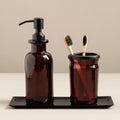 Kiara Black Bathroom Tray | Allegra