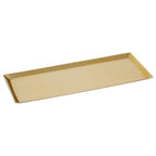 Gold Finish Stainless Steel Tray | Allegra