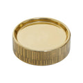 Line Effect Gold Soap Dish | Allegra
