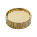 Line Effect Gold Soap Dish | Allegra