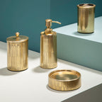 Line Effect Gold Soap Dish | Allegra