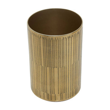 300ml Gold Finish Aluminium Tumbler | Allegra