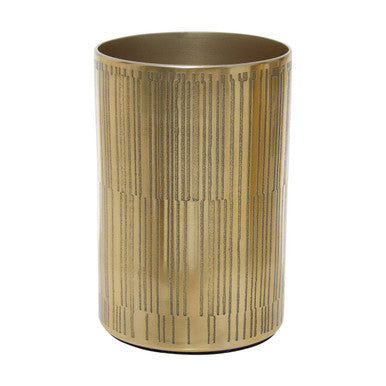 300ml Gold Finish Aluminium Tumbler | Allegra