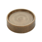 Etched Metallic Soap Dish | Allegra