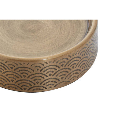 Etched Metallic Soap Dish | Allegra