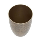 Etched Metallic Bathroom Tumbler | Allegra