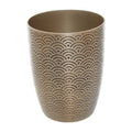 Etched Metallic Bathroom Tumbler | Allegra