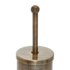 Etched Detail Aluminium Toilet Brush | Allegra
