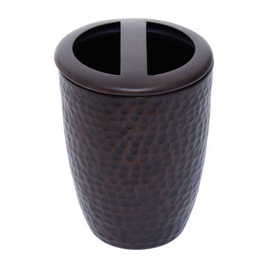 Bronze Finish Toothbrush Holder | Allegra